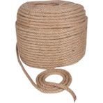 Kına Atölyesi Jut Çuval Halat İp Kordon 8 mm 20 metre - 8 mm x 20 m