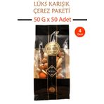 Kına Düğün Nişan Lüks Karışık Çerez Paketi 50 G X 50 Adet