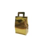 Kına Ve Çerez Çantası Karton DÜZ 7.5X11X4 CM (20 Adet) Gold