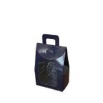 Kına Ve Çerez Çantası Pencereli Karton 7.5X11X4 (20 Adet) Lacivert