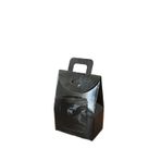 Kına Ve Çerez Çantası Pencereli Karton 7.5X11X4 (20 Adet) Siyah