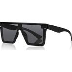 Kinary Uv400 Koruyucu Yeni Stil Unisex Güneş Gözlüğü Siyah 1088 Siyah