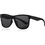 Kinary Uv400 Koruyucu Yeni Stil Unisex Güneş Gözlüğü Siyah 1090 Siyah