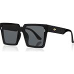 Kinary Uv400 Koruyucu Yeni Stil Unisex Güneş Gözlüğü Siyah 1092 Siyah