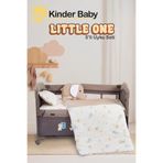 Kinder Baby Little One 5'Li Oyun Parkı Beşik Uyku Seti, Bej