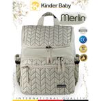 Kinder Baby Merlin Termal Anne Bebek Bakım Çantası