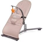 Kinderkraft Doğumdan Itibaren Ana Kucağı, 0-9 kg Yeni Doğan Bebekler Için Ana Kucağı, Oyuncak Barı, Ayarlanabilir Koltuk, Yumuşak Malzeme, Iskandinav Tasarımı, Kaymaz Parçalar - Pembe