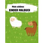 Kindermalbuch mit Tieren: Niedliche Tier Bilder