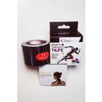 KİNDMAX Kinesiology Tape Ağrı Bandı 5 cm X 5 mt Siyah