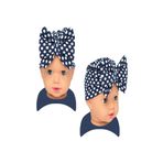 Kindo Baby Fiyonklu Kurdelalı Bebek Bonesi