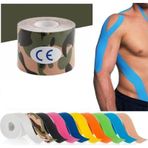 Kinesio Bandı | Sporcu Bandı | Yeşil Kamuflaj Bandı