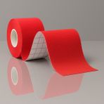 Kinesio Sport Tape -Kinezyo Bant - Sporcu Bandı - 5CMX5M (Yüz-Vücut Uygun) - Rehabilitasyon Bandı - Kırmızı - 0