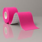 Kinesio Sport Tape -Kinezyo Bant - Sporcu Bandı - 5CMX5M (Yüz-Vücut Uygun) - Rehabilitasyon Bandı - Pembe - 0