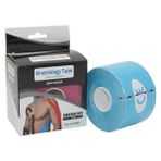 Kinesio Tape, Ağrı Bandı, Sporcu Bandı 5x5 cm - Açık Mavi