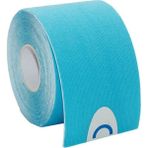 Kinesio Tape Crosstape Kinesio Mavi Renk 5 cm x 5 M Sporcu Bandı 10 Adet (Pakette 10 Adet) - stn - Açık Mavi