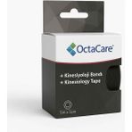 Kinesiyoloji Bandı & Kinezyo Sporcu Ağrı Bandı Siyah - 5cm x 5mt