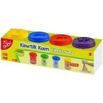 Kinetik Kum Bardak Seti 4'lü, Eğlenceli ve Şık Tasarım - Ahşap - Seçenek 1