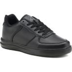 Kinetix Abella Kadın Sneaker Suni Deri Malzeme ile Siyah Renk ve Phylon Taban - Siyah - Siyah