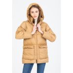 Kinetix Bella Coat Kamel Günlük Kadın Şişme Kaban - Camel
