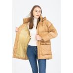 Kinetix Bella Coat Kamel Günlük Kadın Şişme Kaban - XL - Camel