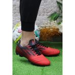 Kinetix Cross Ag Orijinal Ürün Çim Saha Halı Saha Krampon Futbol Ayakkabı - Kırmızı