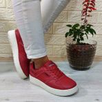 Kinetix Enner PU W 3PR Kıremıt Ekru Kadın Sneaker Ayakkabı