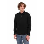 Kinetix MB SN329 UKOL POLO 5PR Erkek Siyah Uzun Kol T-Shirt 102024517