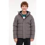 Kinetix ml Downey Coat 4pr Grı Melanj Erkek Kısa Kaban - XL - Gri