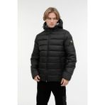Kinetix ml Echo Coat 3pr Siyah Erkek Kısa Kaban