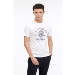 Kinetix ml Langls 11ESCTY-120 4fx Beyaz Erkek Kısa Kol T-Shirt - XL