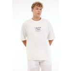 Kinetix ml Nacot 11HS103 5fx Beyaz Erkek Kısa Kol T-Shirt - XL