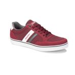 Kinetix Pontech Bordo Açık Gri Beyaz Erkek Çocuk Günlük Ayakkabı