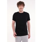 Kinetix Siyah Erkek Kısa Kol T-Shirt MB PAM C 11SN220 5FX