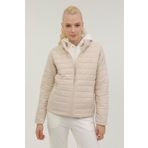 Kinetix W-SN659 BASIC PADDED COAT Ekru Kadın Mont (Bej)