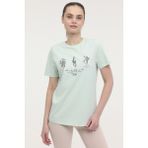 Kinetix Wl Adelısa-B 11GFK300 4fx Mint Kadın Kısa Kol T-Shirt - Yeşil