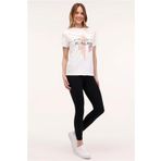 Kinetix WL Lelia 11MS250 4 FX Ekru Kadın T-shirt