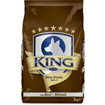 King Biftekli 3 kg Yetişkin Köpek Maması