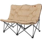 King Camp Kingcamp Lemon Lux Double Ultra Konforlu Çift Kişilik Kamp Sandalyesi Khaki