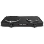 King K2104 Powerheat Duo Elektrikli Ocak - Siyah