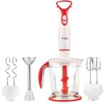 King K981 Nouva Kırmızı Blender Set