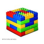 King Kids 48 Parça Br 7010 Eğitici Tuğla