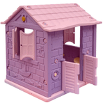 King Kids İki Kapılı Pembe King Oyun Evi