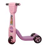 King Kids Süper Pembe 3 Tekerlekli Scooter