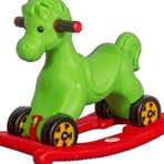 King Kids Yeşil Sallanan Truva At