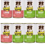 King Köpek Konserve 400 Gr 12 Li Karışık Yaş Mama