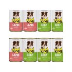 King Köpek Konserve 400 Gr 8 Li Karışık Yaş Mama
