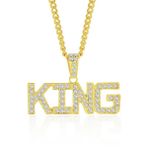 King Kral Hip Hop Thug Life Gangster Unisex Kolye Zinciri