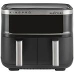 King KYF32 Pro Magicchef Plus Dual 4+4 lt Siyah Airfryer