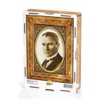 King Of Puzzle 1000 Parça Tr19-M Atatürk Portre Ahşap Puzzle