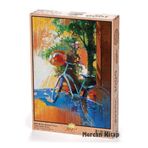 King Of Puzzle Mavi Bisiklet Fransa 1000 Parça Puzzle